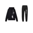 Nike Sweatshirt Set Black