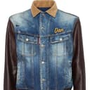Dsquared2 Medium Rusty Nail Wash L.A. College Distressed Jacket