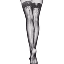 Victoria's Secret Stockings 1 Pack Black