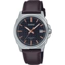 CASIO 50 Meters Waterproof Quartz Movement Watch Black Dial