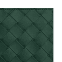 Bottega Veneta Cow Passport Holder Regular Emeralds & Space Blue
