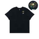 Nike Drop Shoulder Sleeve TShirt Black