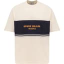 STONE ISLAND Logo print T shirt