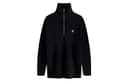 Calvin Klein Knitwear Space BlackBEH HalfTurtleneck Moderate Straight Fit