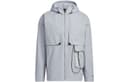 Adidas Jackets Gray Hooded (Nondetachable) Moderate Straight Fit
