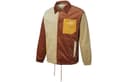 PUMA Cord Coach Jackets Coffee Lapel Moderate Other