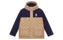 MLB MONOGRAM Collection Basic Boston Red Sox FW24 Down Jacket Light Beige