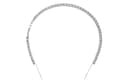MIU MIU Crystal Headbands Silver