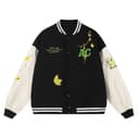 A chock Embroidery Baseball Jersey
