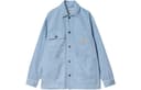 Carhartt WIP SS24 Garment Dyed Collection Garrison Coat Jackets & Matte Blue