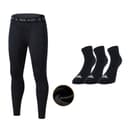 PEAK Light Bomb Pro Fleece Lined Thermal Breathable Sports Fitness Set