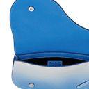DIOR Saddle Cow Saddle Bag, Shoulder Bag, Crossbody Bag, Clutch Blue