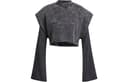 Adidas Originals Premium Shoulder Pad Crop Black