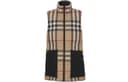 Burberry Down Vests Archive Beige Stand Collar Moderate Nippedin Waist