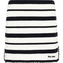 MIU MIU Short Black White