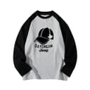 Jeep Grade School TShirts Crew Neck Moderate