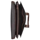 COACH Gotham Calfskin Briefcase Large Dark Brown