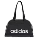Adidas Polyester Handbag Black & Silver Metallic