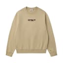Carhartt WIP Sweatshirts Khaki Crew Neck Moderate