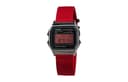 CASIO Custom Collection Quartz Movement Nylon Strap Watch Black Dial