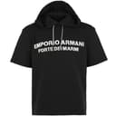 EMPORIO ARMANI Sweatshirts Black Moderate