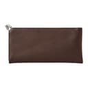 THE ROW Goatskin Sunglass Case Mixed Color Brown