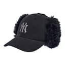 MLB 100% Cotton Baseball Caps Black
