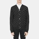 CDG Play Sweater Marine Blue