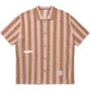 LiNing Knitwear Almond/Peach Pink Lapel Moderate Cardigan