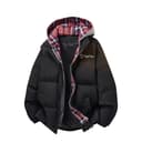 DEERWAY Down Jackets Hooded Moderate Puffer Jacket