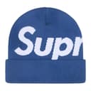Supreme intarsialogo beanie hat
