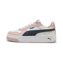PUMA Carina Street Split Cow Leather, Artificial White Pink