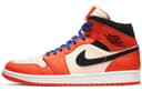 Jordan 1 Mid 'Team Orange Black'
