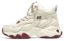 Skechers D'lites 3.0 'White Burgundy'
