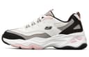 Skechers D'LITES Textile, Synthetic Chunky White Black Pink