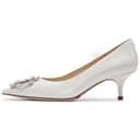 Staccato Melody Sugar Cube Shoe Slim Heel 5.5cm