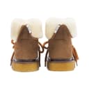 OETZI Cow Split Thermal Trend Short Brown