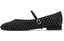 CHARLES&KEITH Small Ck Fabric Flat 2cm