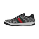 Gucci Screener 'GG Supreme Black Grey'