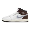 Jordan 1 Mid SE White Brown Blue Grey GS