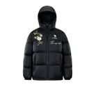 CAMEL Down Jackets Hooded Moderate Straight Fit