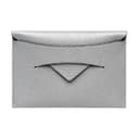 Moynat Taurillon Gex Cow Passport Holder Silver Celadon