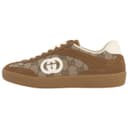 GUCCI G75 Lowtop 3.5cm Brown