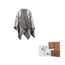 Burberry Reversible Check Merino Wool Cape