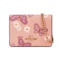 COACH Bow Wallet With Chain