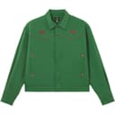 Needles Jackets Emerald Green Lapel Moderate Straight Fit