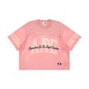 Aape T Shirts Pink PKX Crew Neck Moderate Straight Fit