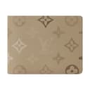 LOUIS VUITTON Multiple Monogram Surplus Coated Canvas Wallet Sand