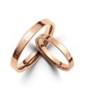 Daniel Wellington Synthetic Cubic Zirconia Stainless Steel Rings Rose Gold
