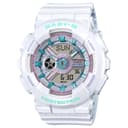 CASIO BABY G BA 110 Collection Quartz Movement Resin Strap Watch Watch Multicolor Watch Dial